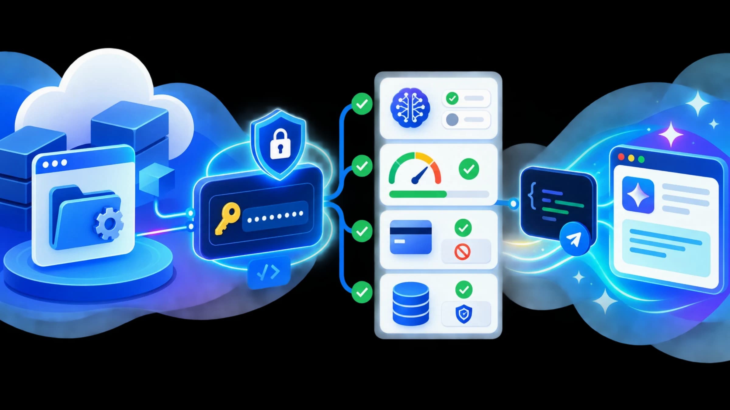 Flujo seguro desde un proyecto de Google AI Studio hasta una primera llamada a Gemini API