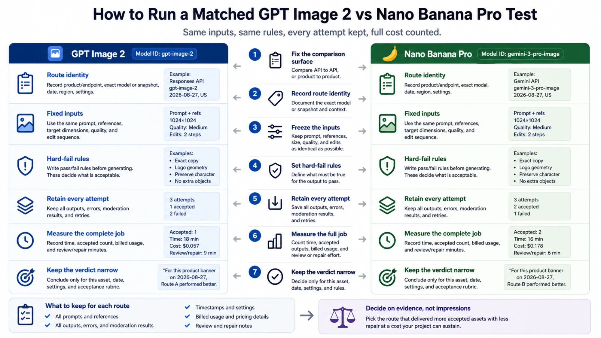 The reader can distinguish Nano Banana Pro, Nano Banana 2, and GPT Image 2 before comparing results