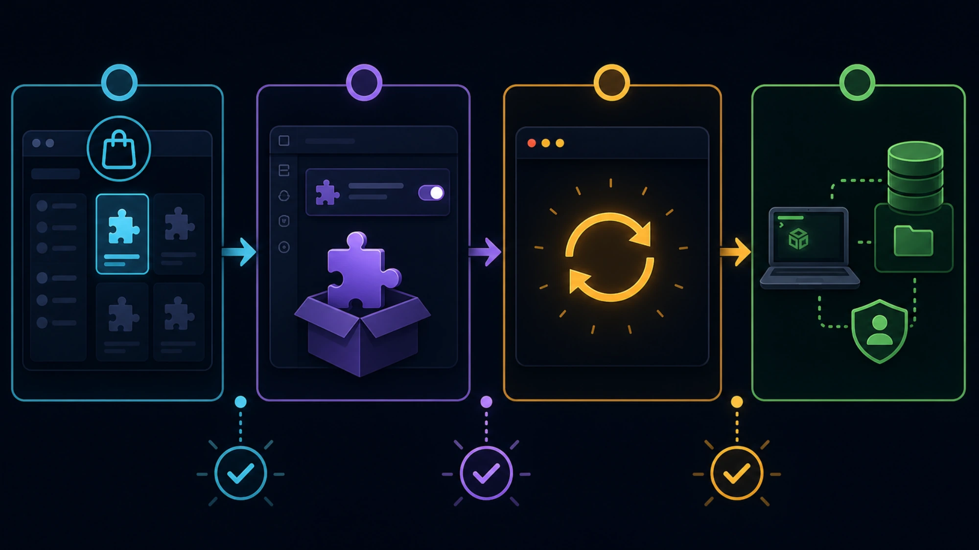Recorrido de instalación del marketplace a la configuración local de Codex