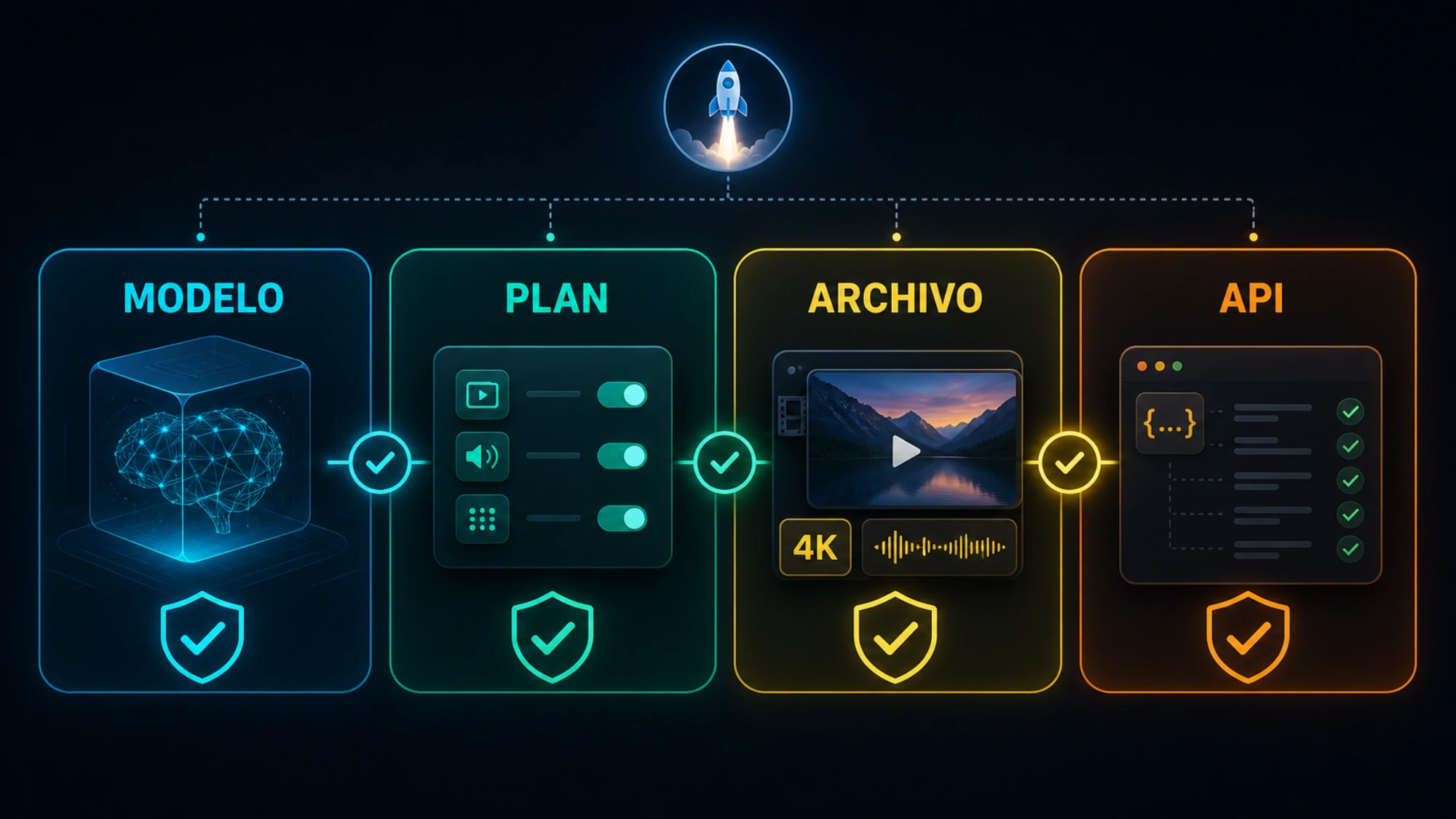 Cuatro comprobaciones antes de entregar con Seedance 2.5: modelo, plan, resolución y contrato de API