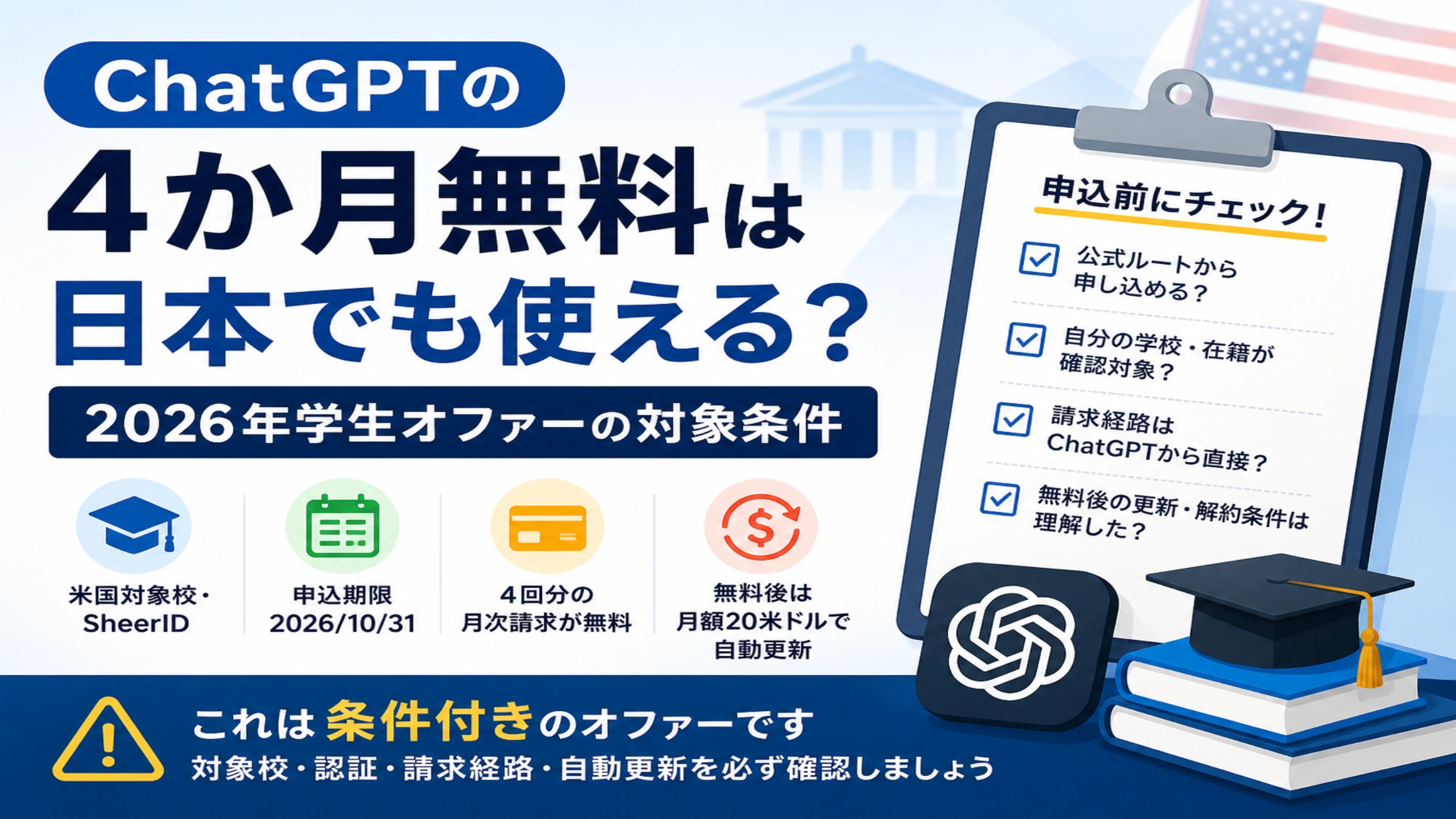 Четыре бесплатных месяца ChatGPT Plus для подходящих студентов